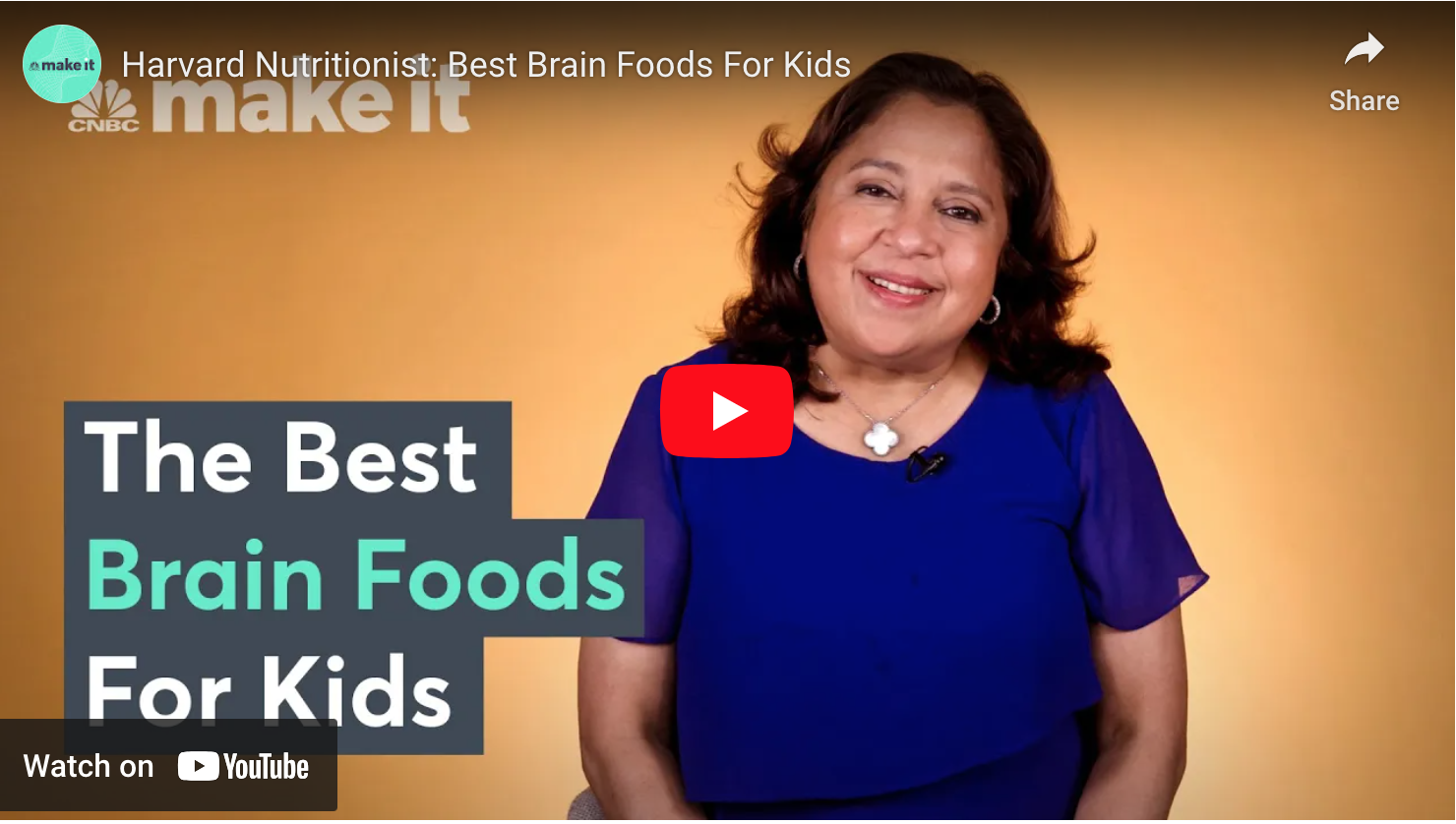 Harvard Nutritionist: Best Brain Foods For Kids