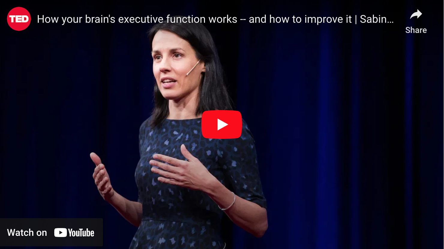 How your brain’s executive function works — and how to improve it | Sabine Doebel